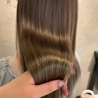 ロング wakana 【ブリーチカラー】のヘアスタイル