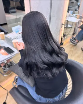 ロング カラー 韓国💞艶カラー/ 髪質改善/ハルカ🌙のヘアスタイル