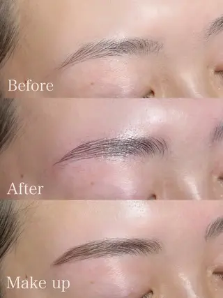 アイブロウ eyelist𐙚 彩音 [研修中]のマツエク・マツパデザイン