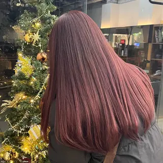 ロング カラー BELO OSAKA マオのヘアスタイル