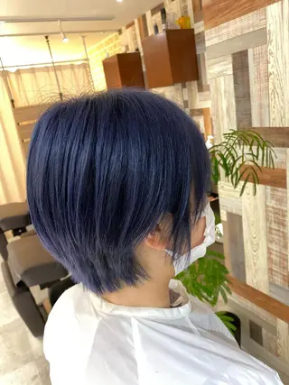ショート カラー ［パサつき改善］＊ 髪質改善ケアサロン＊のヘアスタイル