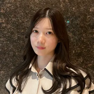 ロング カラー 透明感カラー/ くびれヘア/ユウユのヘアスタイル