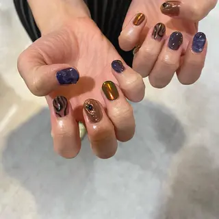 ネイル Trico Antique所属・岩本 杏のネイルデザイン