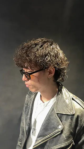 ショート パーマ メンズ STELLA所属・メンズ特化美容師 tassyのヘアスタイル