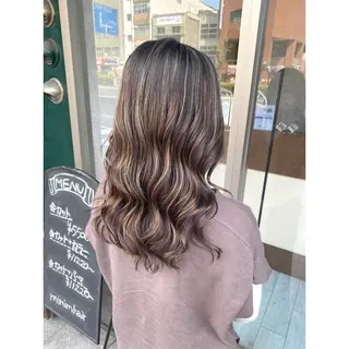 ロング カラー 日比 貴大/ minim hairのヘアスタイル