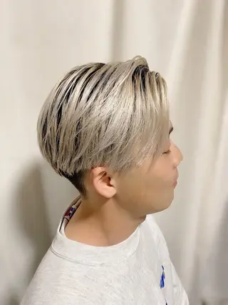 ショート メンズ 安住 千明のマツエク・マツパデザイン