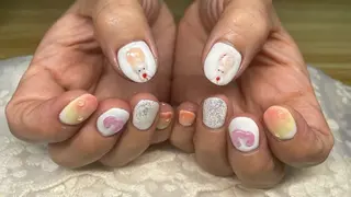 ネイル 藤島 咲良のネイルデザイン