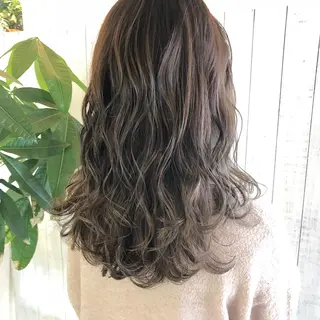 セミロング カラー SANC hair salonのヘアスタイル