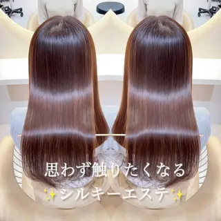 セミロング カラー レイヤー❣️縮毛矯正 川村利幸のヘアスタイル