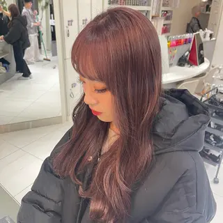 ロング カラー 由比藤理子 ブリーチカラー🌈のヘアスタイル