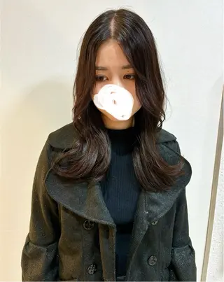 ロング 札幌パーマ 髪質改善/後藤海音のヘアスタイル