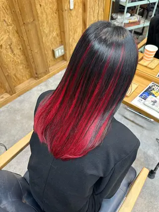 ミディアム カラー ⛅️柔らかハイトーン ×モテ艶🍒ももかのヘアスタイル