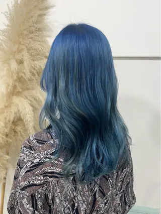 ロング ☀️コミヤマミユ☀️ /パーマ/ハイトーンのヘアスタイル