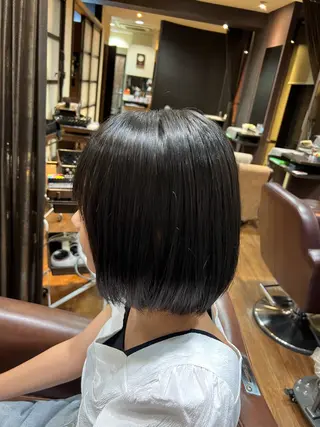 ショート 【縮毛矯正/カラー】 今野寛己のヘアスタイル