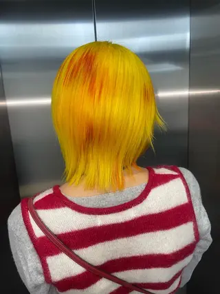 カラー Null所属・残留しないハイトーン 🎀マホのヘアスタイル