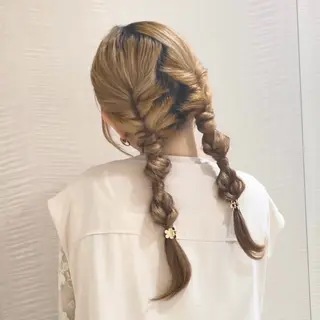 ヘアアレンジ 赤み消し透明感🎀 Honokaのヘアスタイル