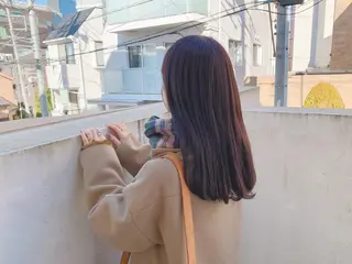 ミディアム カラー タカハシ ハヤトのヘアスタイル