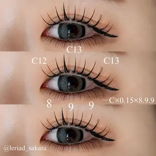 マツエク・マツパ Le  Riad 坂田のマツエク・マツパデザイン