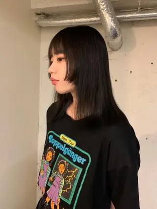 ロング ハッシュカット/ MAYAのヘアスタイル