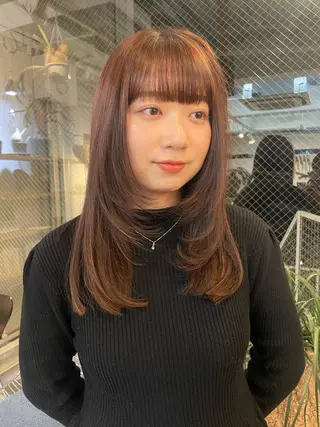 ロング cyez rinkaのヘアスタイル