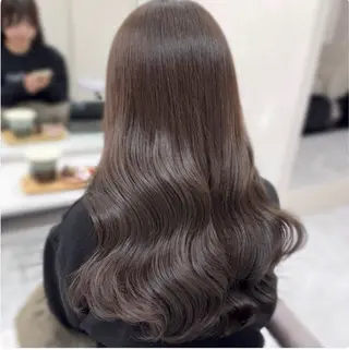 ロング カラー 🌷rise 🤎 艶カラー/韓国ヘアのヘアスタイル