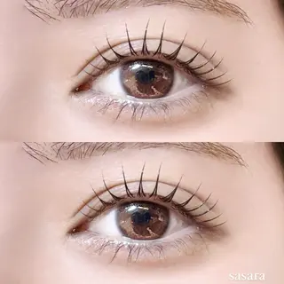 マツエク・マツパ 🍒束間まつ毛ෆ sasara🍒のマツエク・マツパデザイン