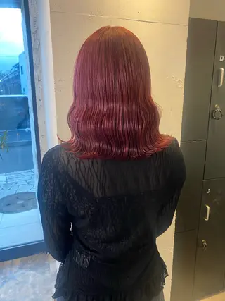 ミディアム カラー 韓国ヘア特化 💟 ララア 💟のヘアスタイル