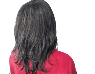 ミディアム カラー ケアブリーチ /髪質 改善/古橋圭史郎のヘアスタイル