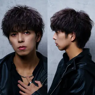 メンズ リタッチ モデル募集/栗原優希のヘアスタイル