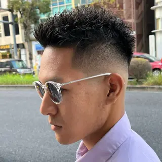 ショート メンズ 立川/メンズパーマ 厚進太郎のヘアスタイル