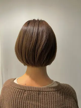 ショート カラー パーマ ヘアアレンジ 加藤 綾華のヘアスタイル