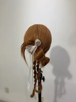 ロング 🌟池下／カラー・ 縮毛モデル／なごみのヘアスタイル