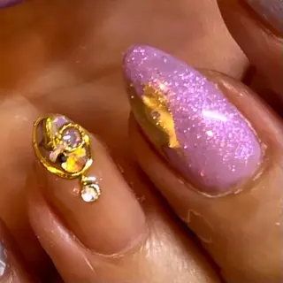 セミロング ネイル MKY salonのネイルデザイン