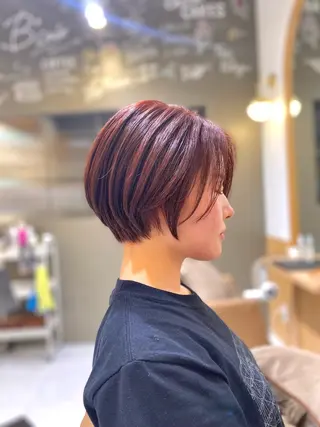 ショート カラー 坂井 茅聖のヘアスタイル