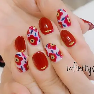 ネイル infinity skyのネイルデザイン