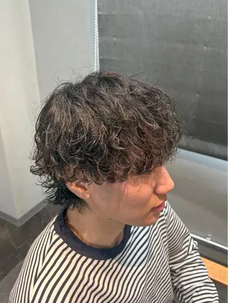 ショート カラー パーマ メンズ 🎧【パーマ師】 SOUMA🎧のヘアスタイル