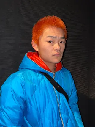 ショート カラー メンズ 里見 颯太のヘアスタイル