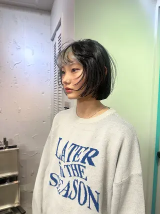 ショート ハッシュカット🎀 レイヤーカットのヘアスタイル