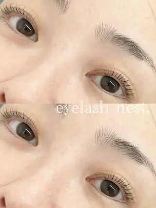 マツエク・マツパ intime内nest.所属・🤍nest. エリ🤍のマツエク・マツパデザイン