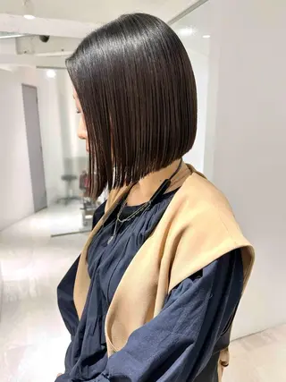 ショート 銀座No.1髪質改善 縮毛矯正/本木のヘアスタイル