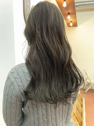 ロング カラー 矢場町/栄/上前津/ 佐藤祐希のヘアスタイル