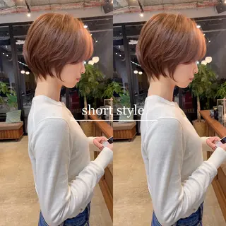 ショート 美髪艶髪/小顔カット 💎廣田浩輔のヘアスタイル
