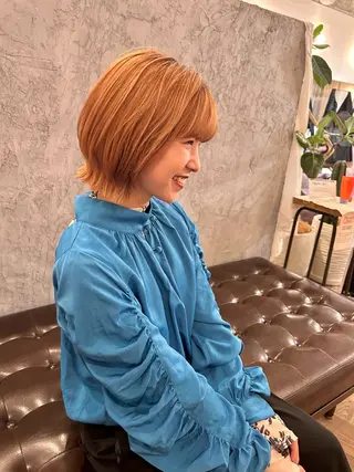 ショート 似合わせヘア/透明感 カラー/ Rioのヘアスタイル