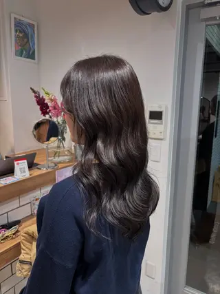 ロング カラー 暖色カラー🍓/ 縮毛矯正/フミナのヘアスタイル