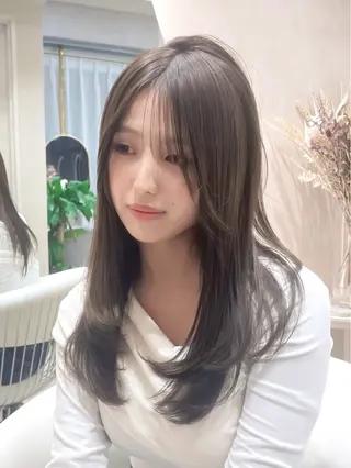 ロング カラー MIRAC所属・Ryoichi⛓️ 韓国ヘア/ハイトーンのヘアスタイル