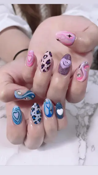 ネイル 高草木 桃香のネイルデザイン