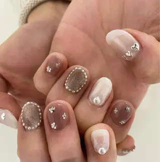 ショート oak nail所属・óæk nailのネイルデザイン