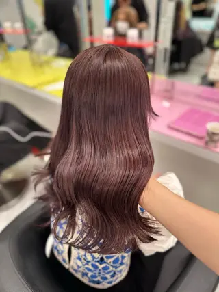セミロング カラー ♡ダブルカラー特化♡ miyuのヘアスタイル