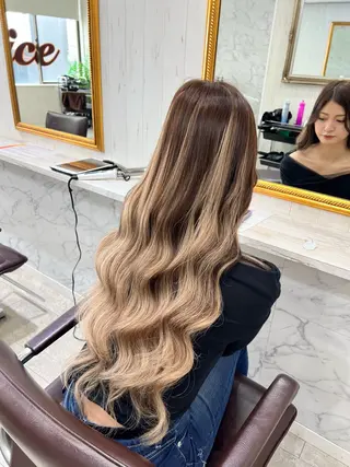 ロング カラー 心斎橋/エクステ /SEIYAのヘアスタイル