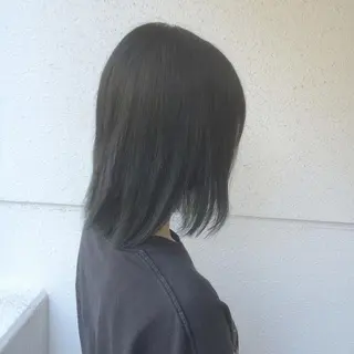 ミディアム カラー インナーカラー/天神 ブリーチ/吉田のヘアスタイル